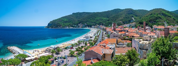 Veduta del Borgo di Noli sulla Riviera Ligure