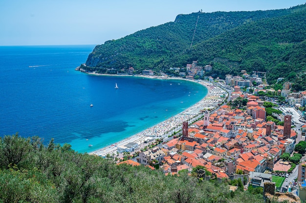 Veduta del Borgo di Noli sulla Riviera Ligure