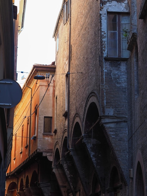 Veduta del centro storico di Bologna