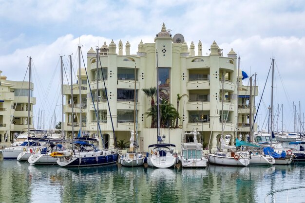 Veduta del porto turistico di Benalmadena