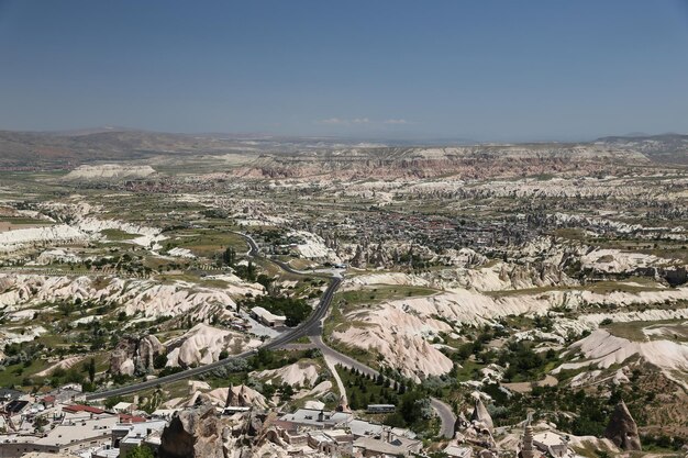 Veduta della Cappadocia in Turchia