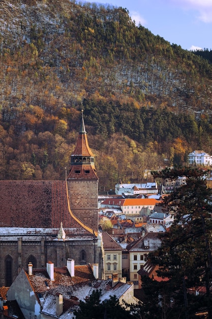 Veduta della Chiesa Nera a Brasov