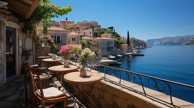 Veduta della meravigliosa isola di Idra in Grecia AR 169 Scatto 3