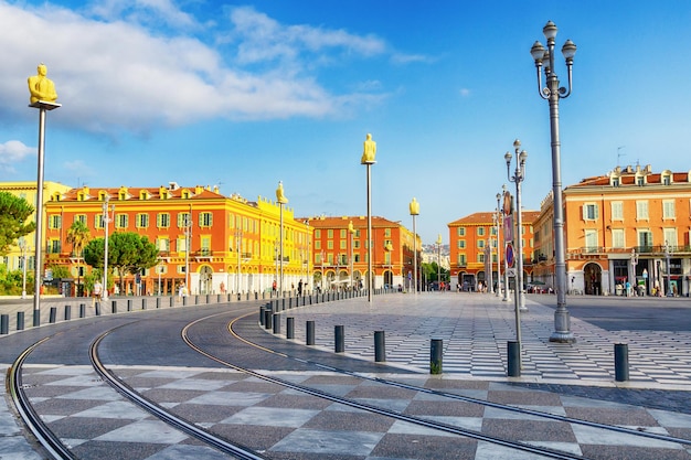 Veduta di piazza Massena a Nizza