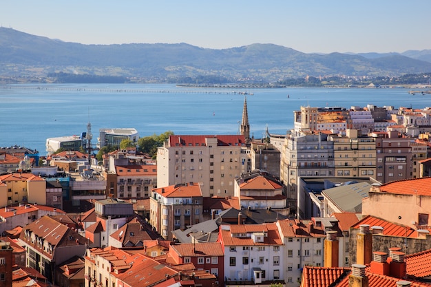 Veduta di Santander, in Spagna