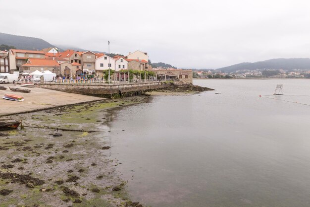 Veduta parziale di Combarros Pontevedra Galizia