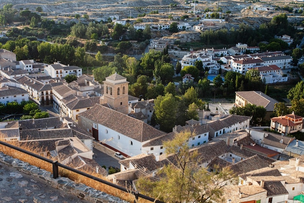 vedute della città di Galera, Granada