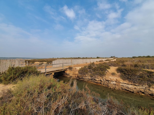 Vega Baja del Segura El lago azul del Parque Natural de las Lagunas de La Mata e Torrevieja