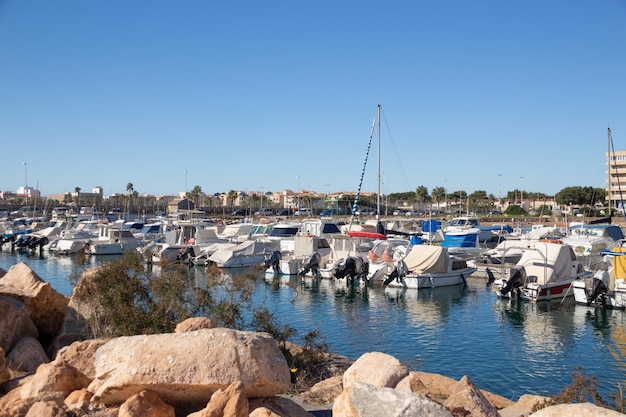 Vega Baja del Segura - Torrevieja - Paisajes y detalles del puerto de Torrevieja y alrededores