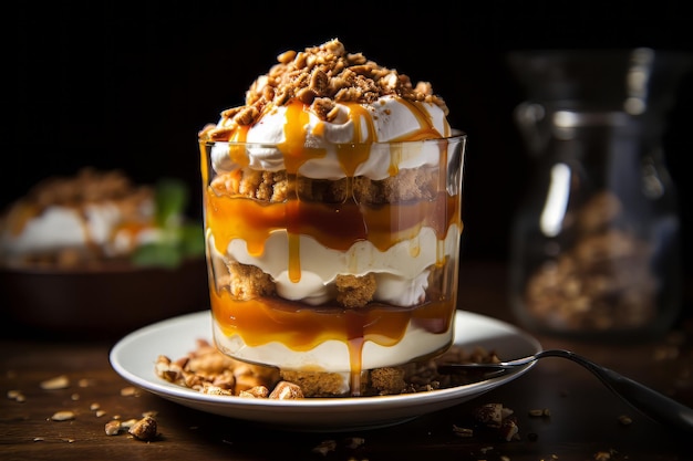 Vegan Pumpkin Pie Parfaits dessert vegani