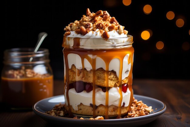 Vegan Pumpkin Pie Parfaits dessert vegani