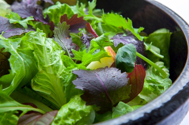 Vegetarianismo verdure colazione continentale insalata di lattuga