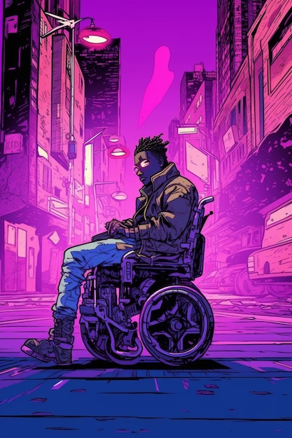 Veicolo cyberpunk in movimento carta da parati ad alta velocità