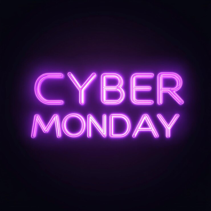 Foto vendita d'arte del cyber monday