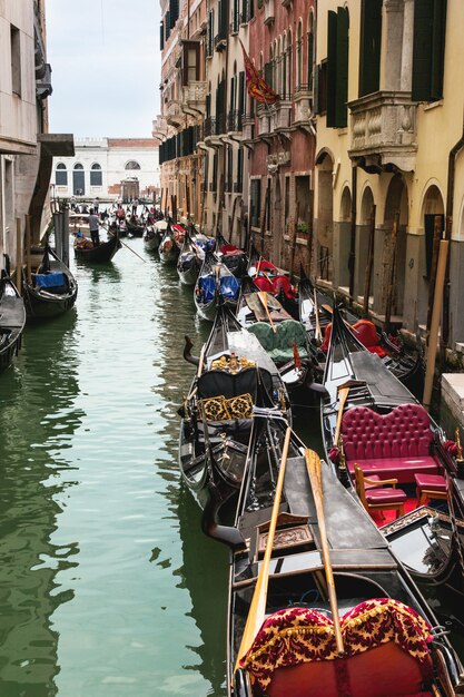 Venezia con le gondole