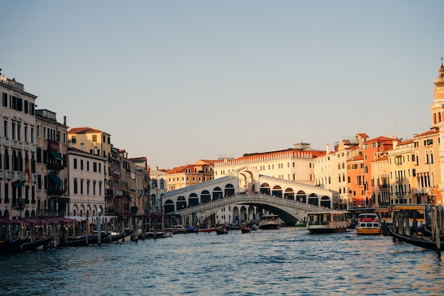 VENEZIA ITALIA nov 2021 Ponte di Rialto e Canal Grande