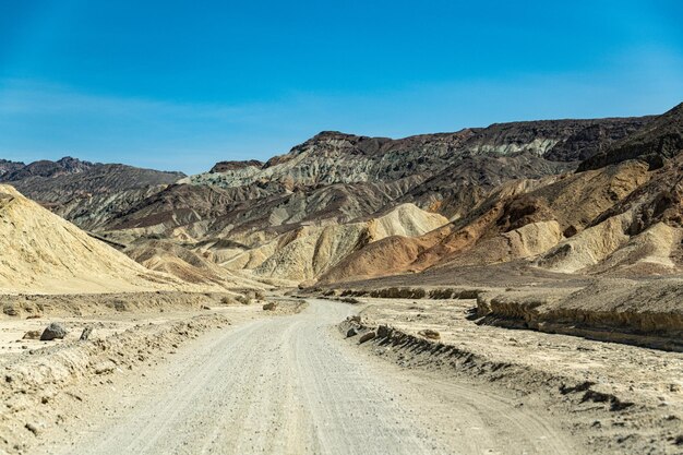 Venti Mule Canyon Death Valley