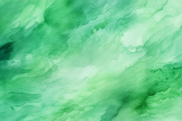 Verde acquerello astratto sfondo