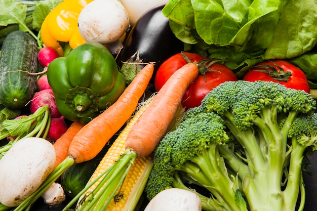 Verdure fresche varie