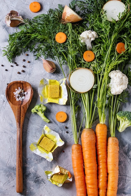 Verdure per cucinare la zuppa