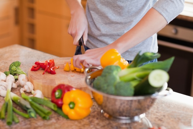 Verdure tagliate