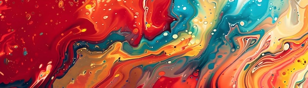 Vernice marmorizzata liquida consistenza sfondo vernice fluida consistenza astratta mix di colori intensivo wallpa
