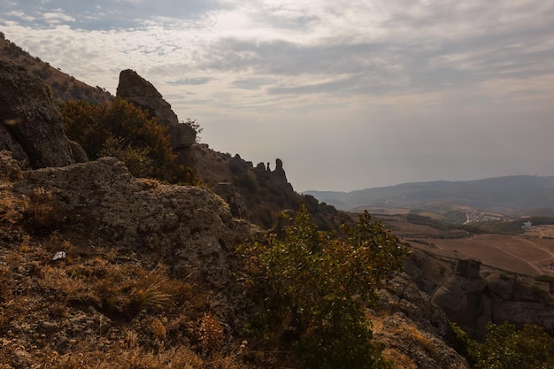 Versante montuoso del massiccio del Demerdzhi