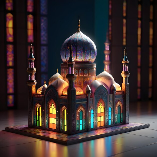 Vetrate in miniatura per moschee