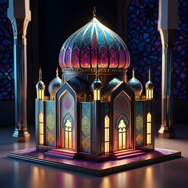 Vetrate in miniatura per moschee