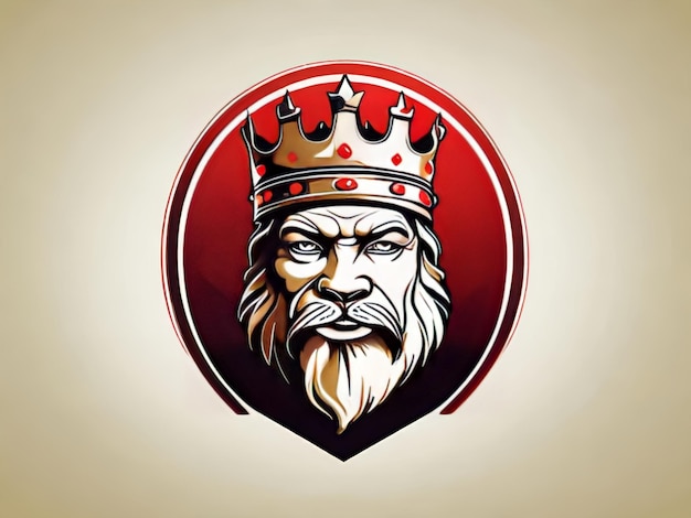 Vettore del logo di King