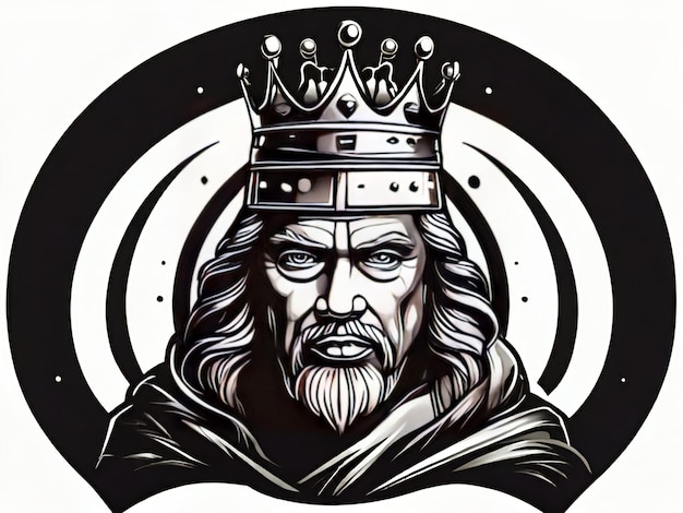 Vettore del logo di King