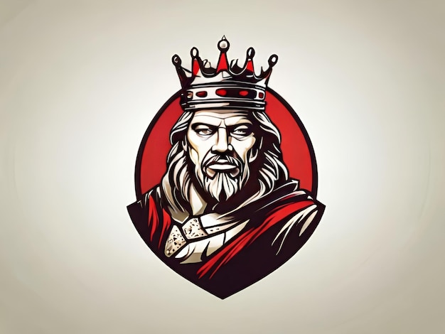 Vettore del logo di King