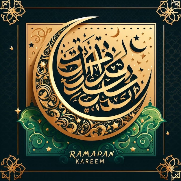 Vettore di Ramadan Kareem