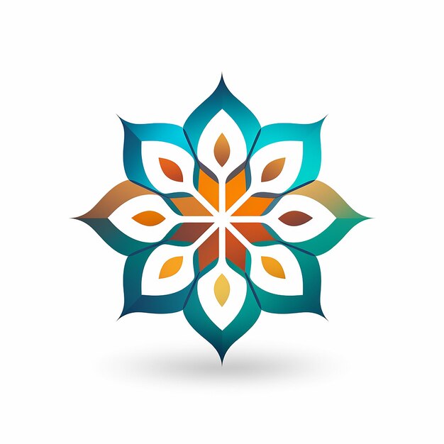 Vettore semplice del logo islamico