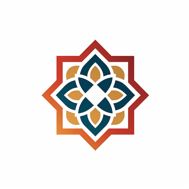 Vettore semplice del logo islamico