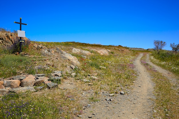 Via de la Plata in Estremadura Spagna