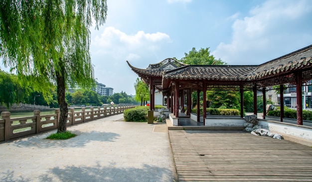 Via della città antica di Yangzhou, Cina