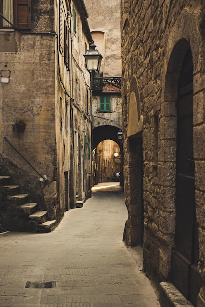 Via della città di Pitigliano