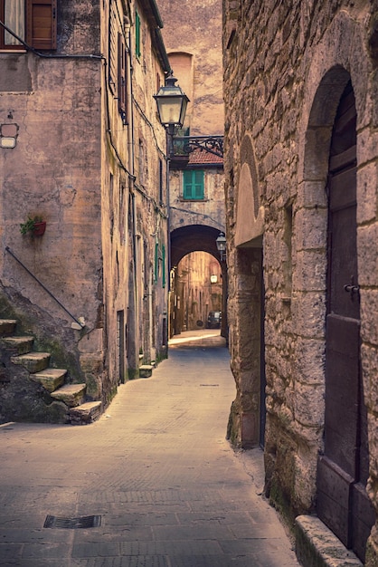 Via della città di Pitigliano