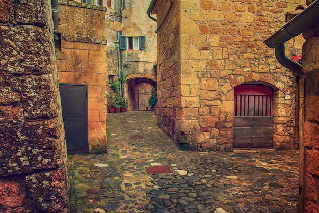 Via della città di Sorano