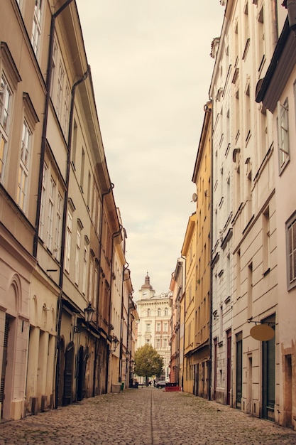 Via in una vecchia bella città