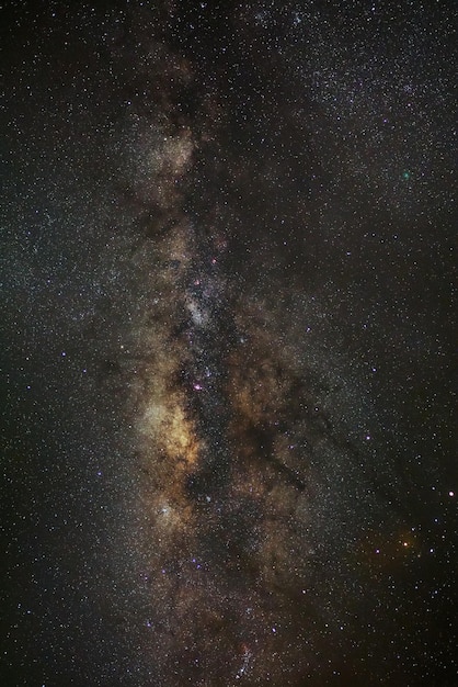 Via Lattea Fotografia a lunga esposizione con grana