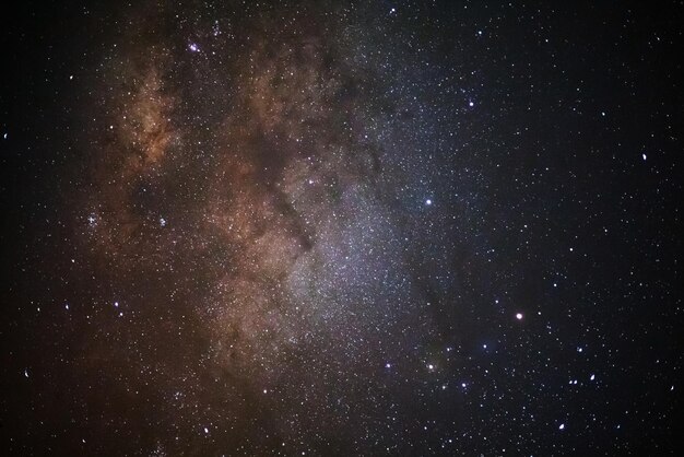 Via Lattea Fotografia a lunga esposizione con grana