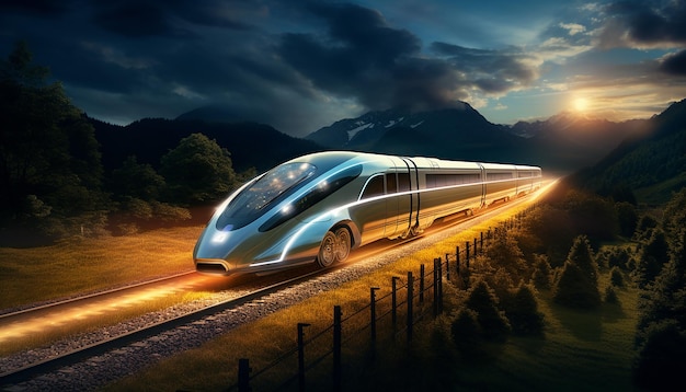 Viaggi futuristici alla velocità della luce Viaggi nel tempo a velocità super veloce