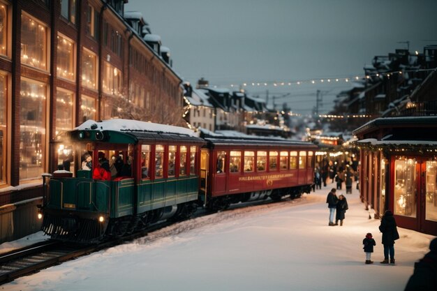 Viaggi in treno di Natale