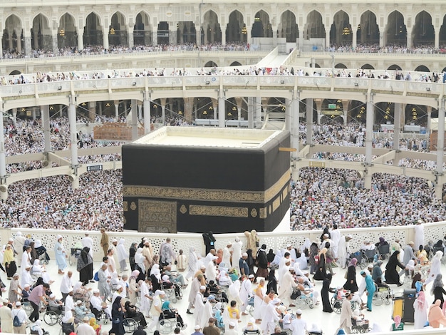 Viaggio all'hajj nella santa mecca foto di alta qualità foto di alta qualità