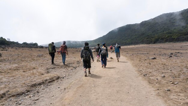 Viaggio in cima al Parco Nazionale del Monte Gede Pangrango a West Java Cianjur 21 Luglio 2019