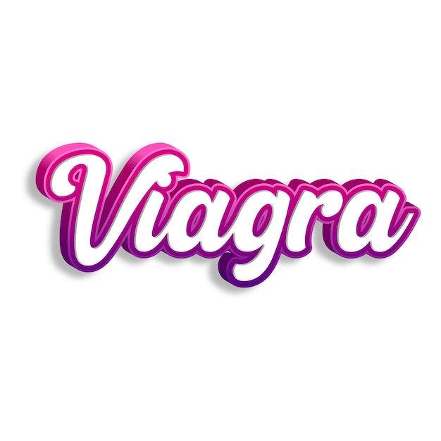 Viagra tipografia 3d design giallo rosa bianco sfondo foto jpg.