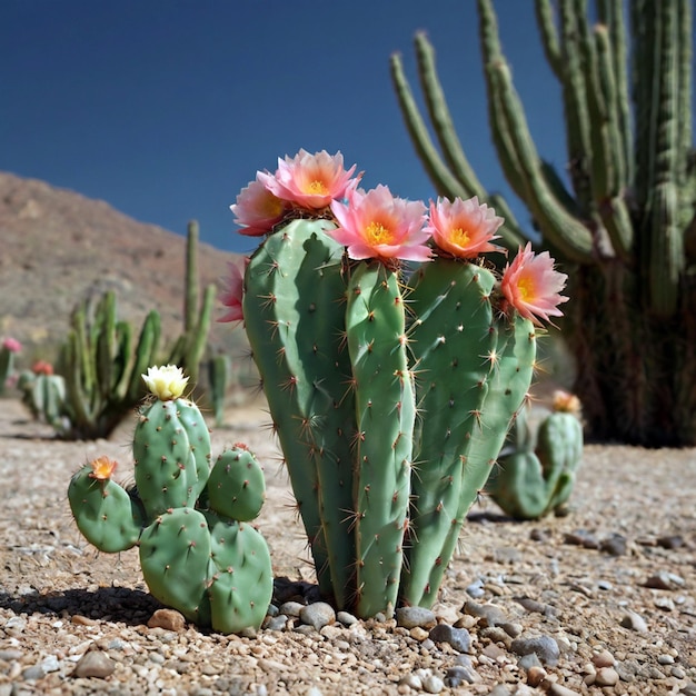 Vibrant Cactus Collection Bellezza del deserto in immagini di alta qualità