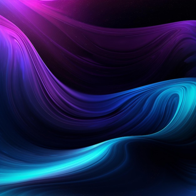 Vibrant Gradient Waves Abstract Background Collection (Collezione di sfondo astratta)